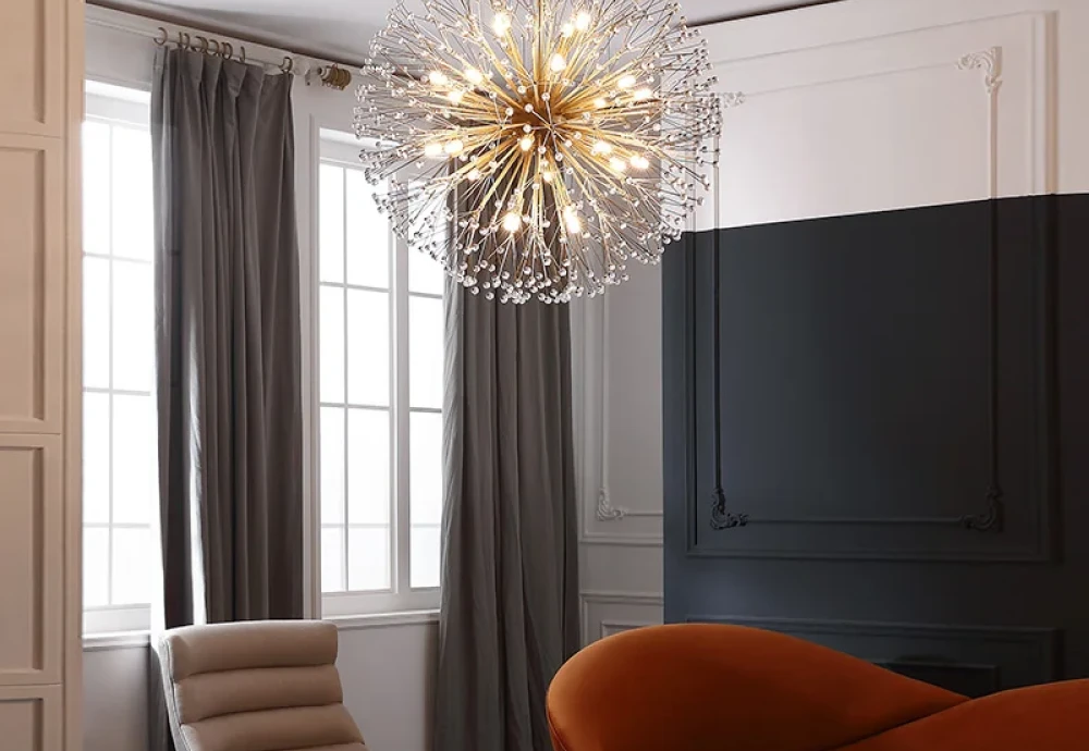 art deco bubble chandelier